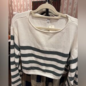 Garage Cream Knit Sweater